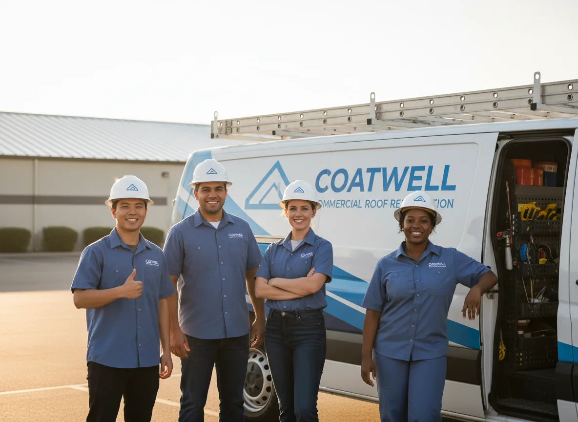Commercial roof coating company in Shell, WY